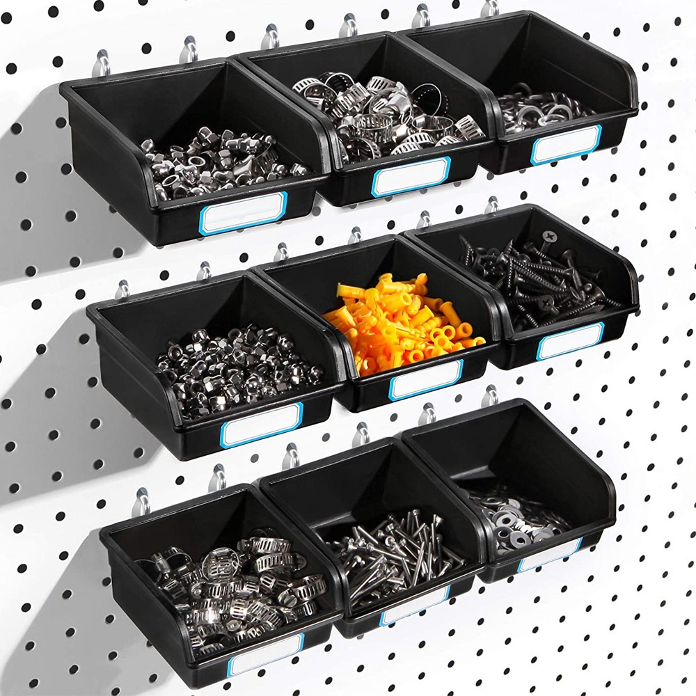 Tech Accessories Holder - 1/6 Sets Pegboard Bakken met Haken