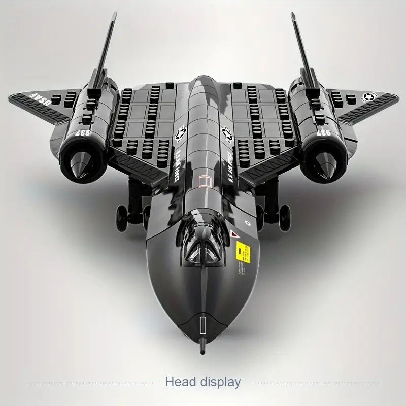 Tech Diving Accessories - Militaire SR-71 Blackbird verkenningsvliegtuigen ruimte bouwstenen