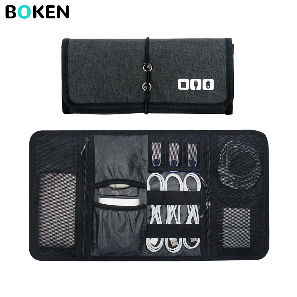 Tech Accessories Store - Tech Organizer Bag Kabelopbergtas Reistas voor