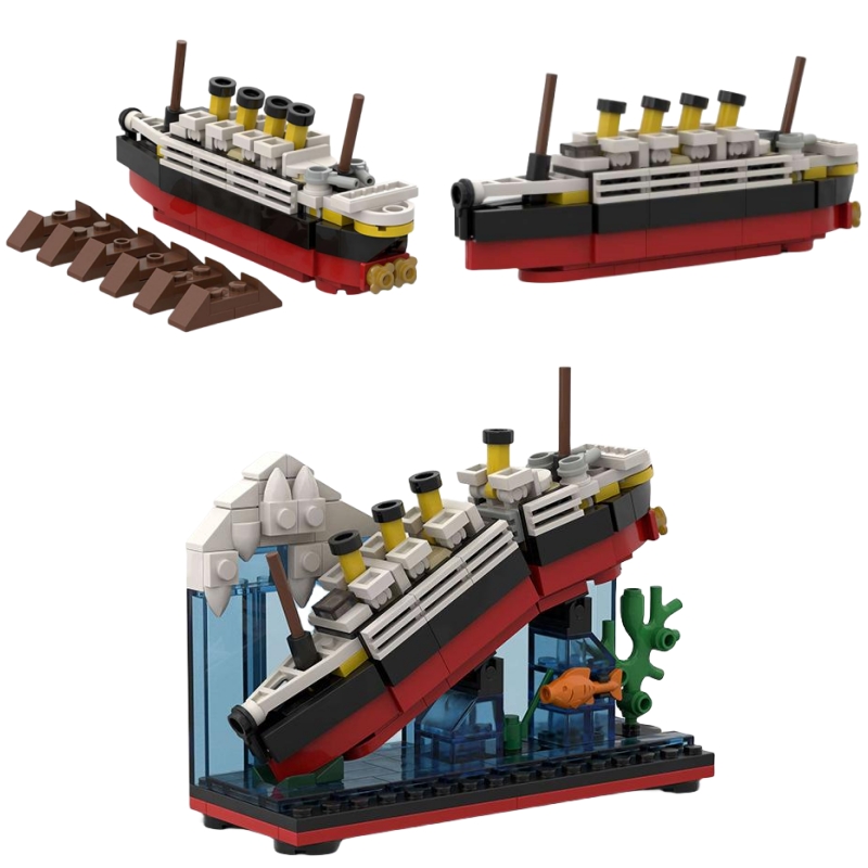 Tech Diving Accessories - Titanic Break In Half Met Case