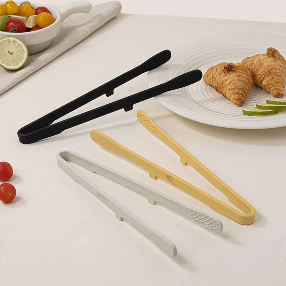 Hi Tech Kitchen Accessories - 3 stuks grillkeukenaccessoires siliconen voedseltang, antislip