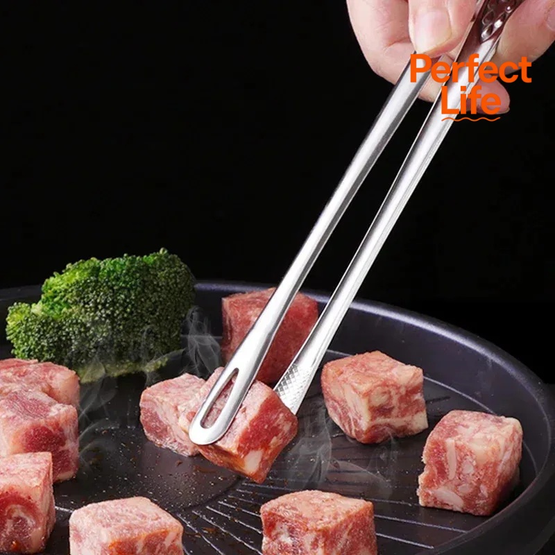 Hi Tech Kitchen Accessories - 1/2 Stuks Rvs Bbq Grill Tang