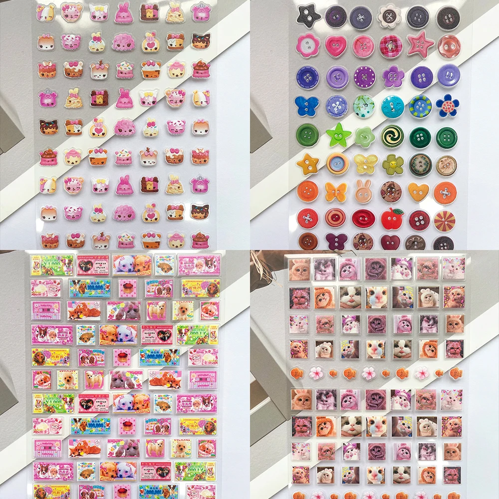 Nail Tech Accessories - Mini Pvc Grappige Kat Poster Goederen