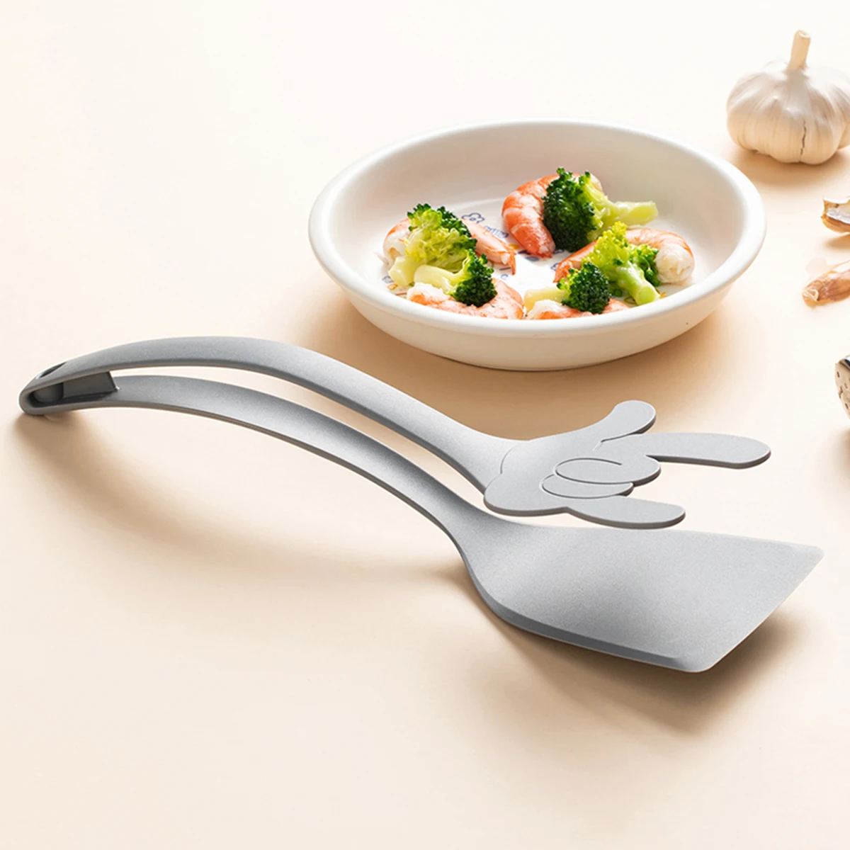 Hi Tech Kitchen Accessories - 1/3 Stuks Shovel Clip Siliconen Grip