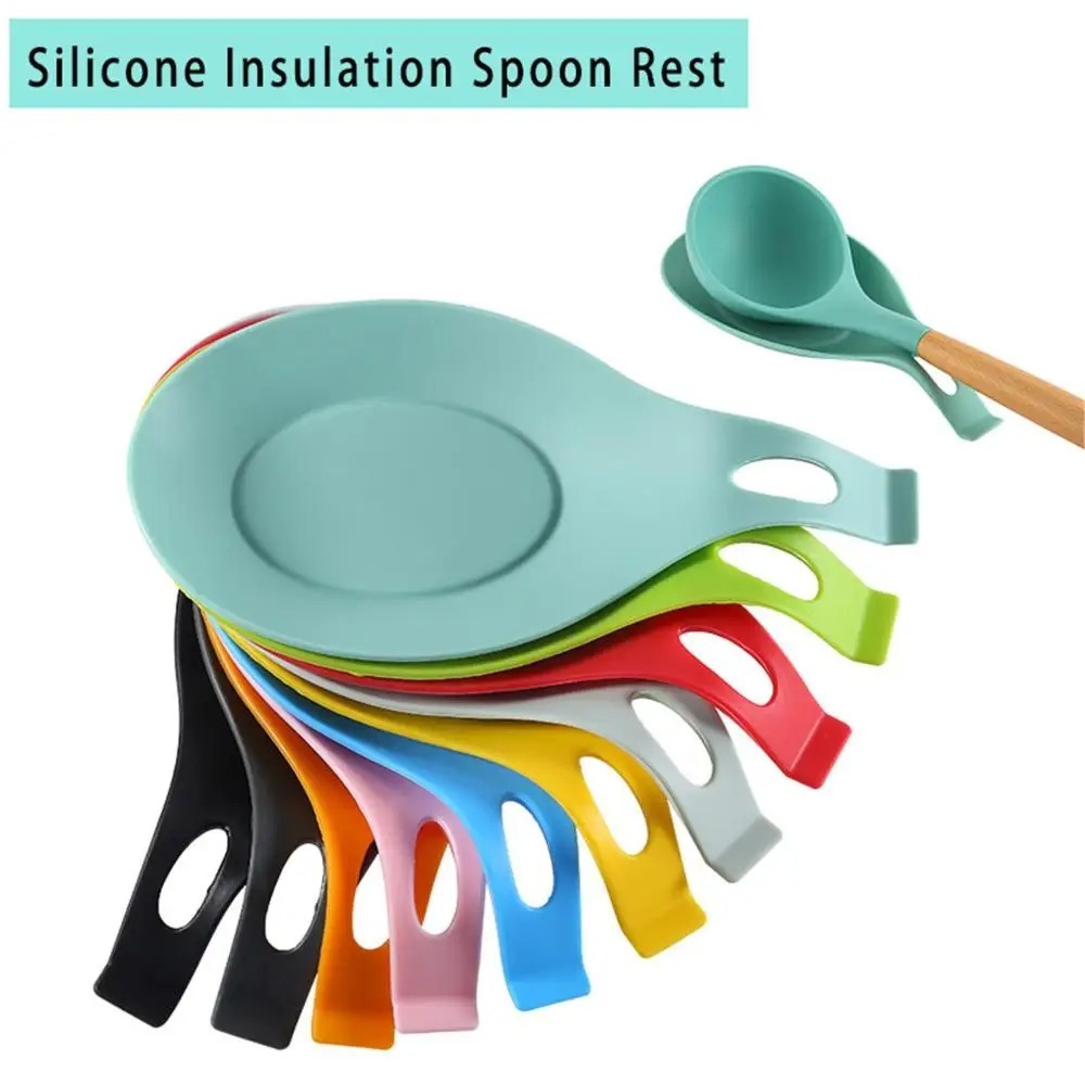 Tech Accessories Organizer - Siliconen Warmte-isolatie Lepel Gebruiksvoorwerp Houder Fornuis