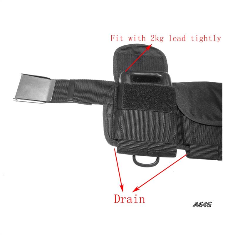 Verstelbare duikgewichtsgordel - Tech Diving Accessories recensie en prijs