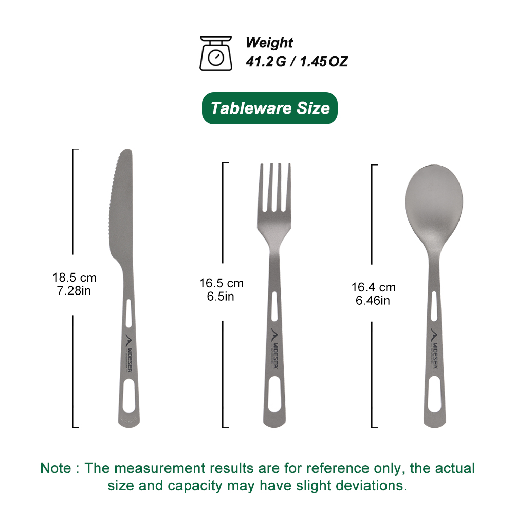 Widesea Camping Kookset Spork  - Hi Tech Kitchen Accessories recensie en prijs