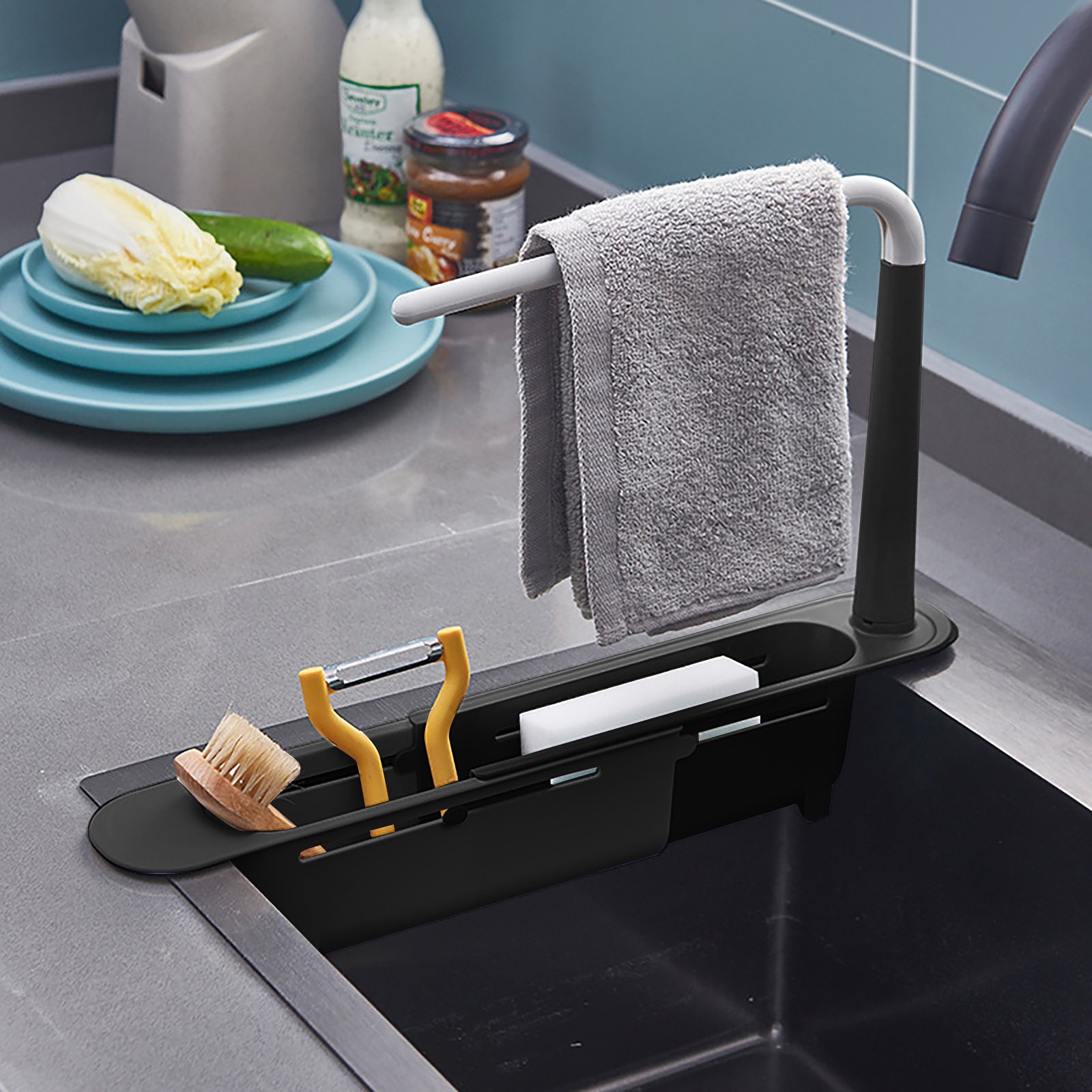 Elescopische Gootsteen Plank A - Tech Accessories Organizer recensie en prijs