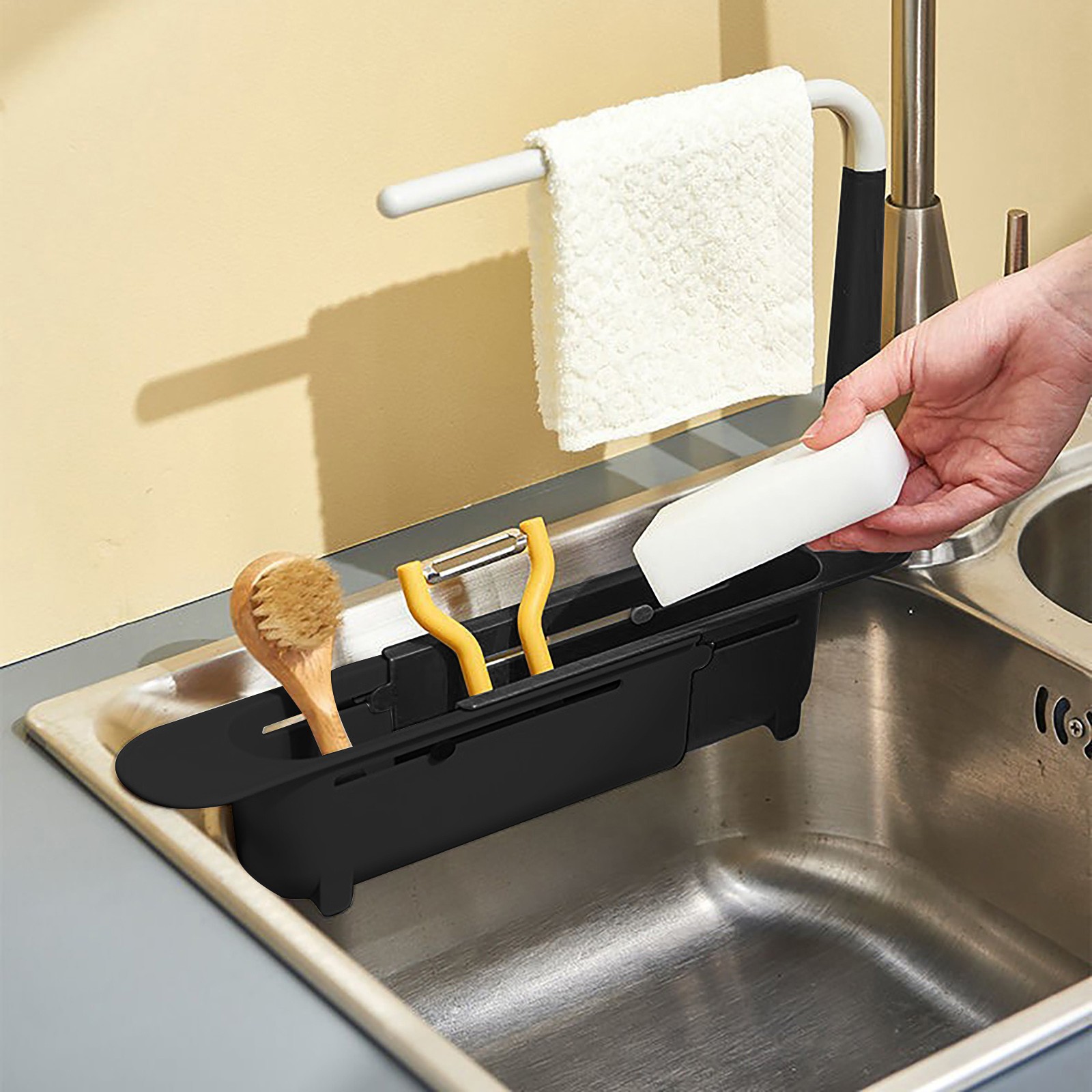 Elescopische Gootsteen Plank A - Tech Accessories Organizer recensie en prijs