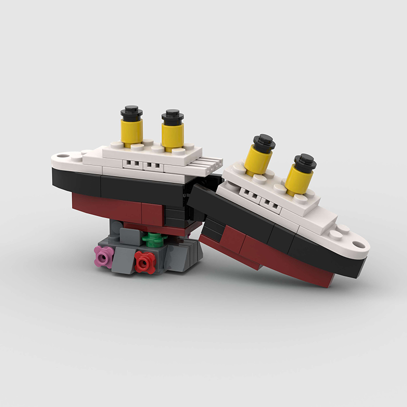 Mini RMS Titanic Sank Ship Mod - Tech Diving Accessories recensie en prijs