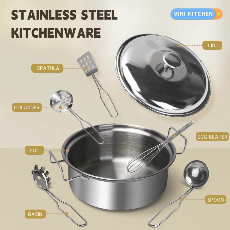 RVS Kinderkeuken Speelgoedset  - Hi Tech Kitchen Accessories recensie en prijs
