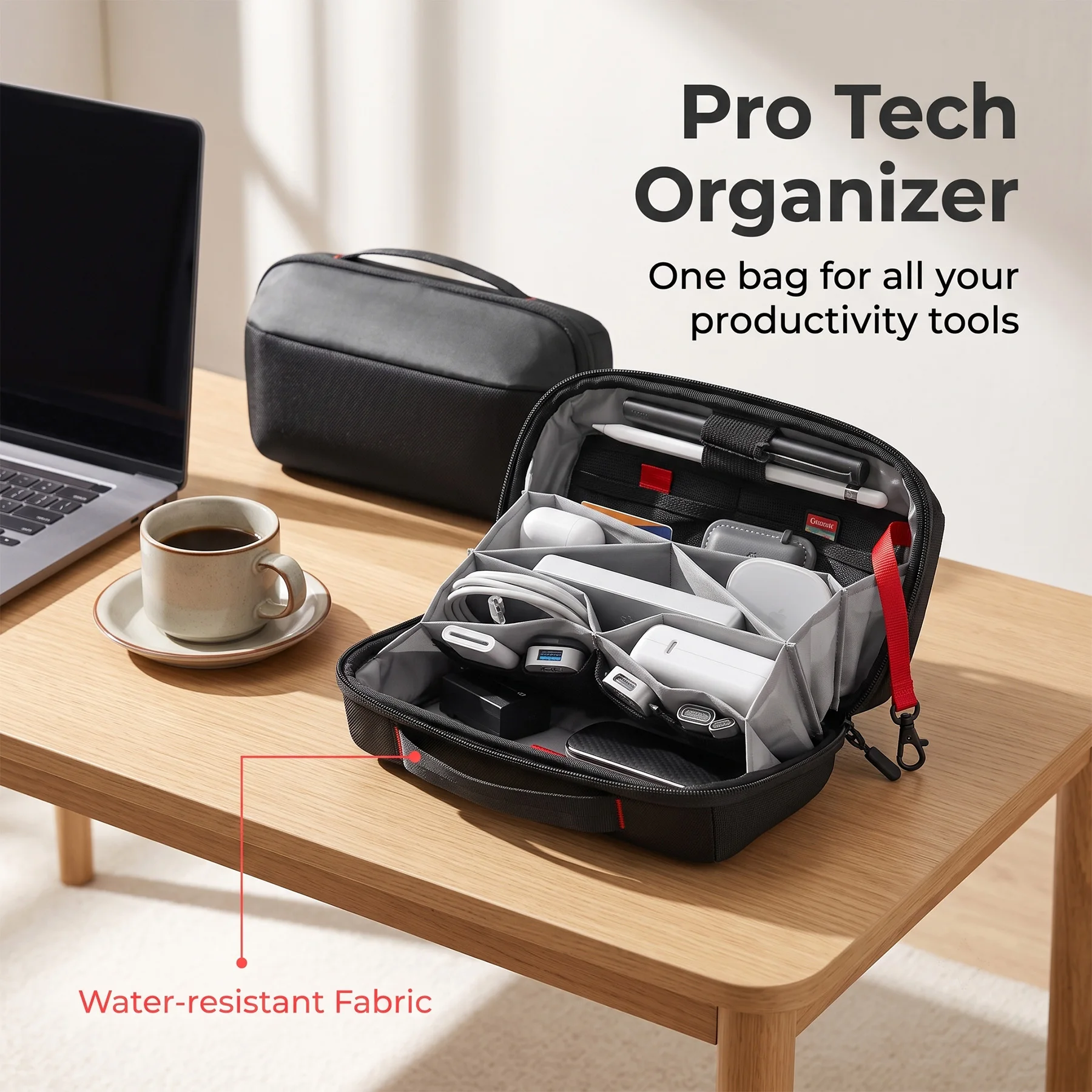 Reistasje voor elektronische a - Tech Accessories Store recensie en prijs