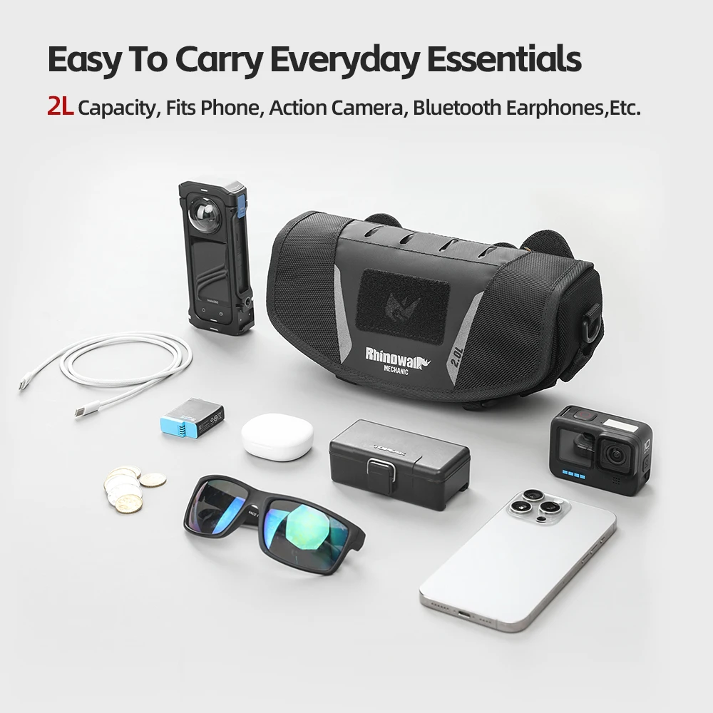 Rhinowalk motorfiets stuurtas  - Tech Accessories Bag recensie en prijs