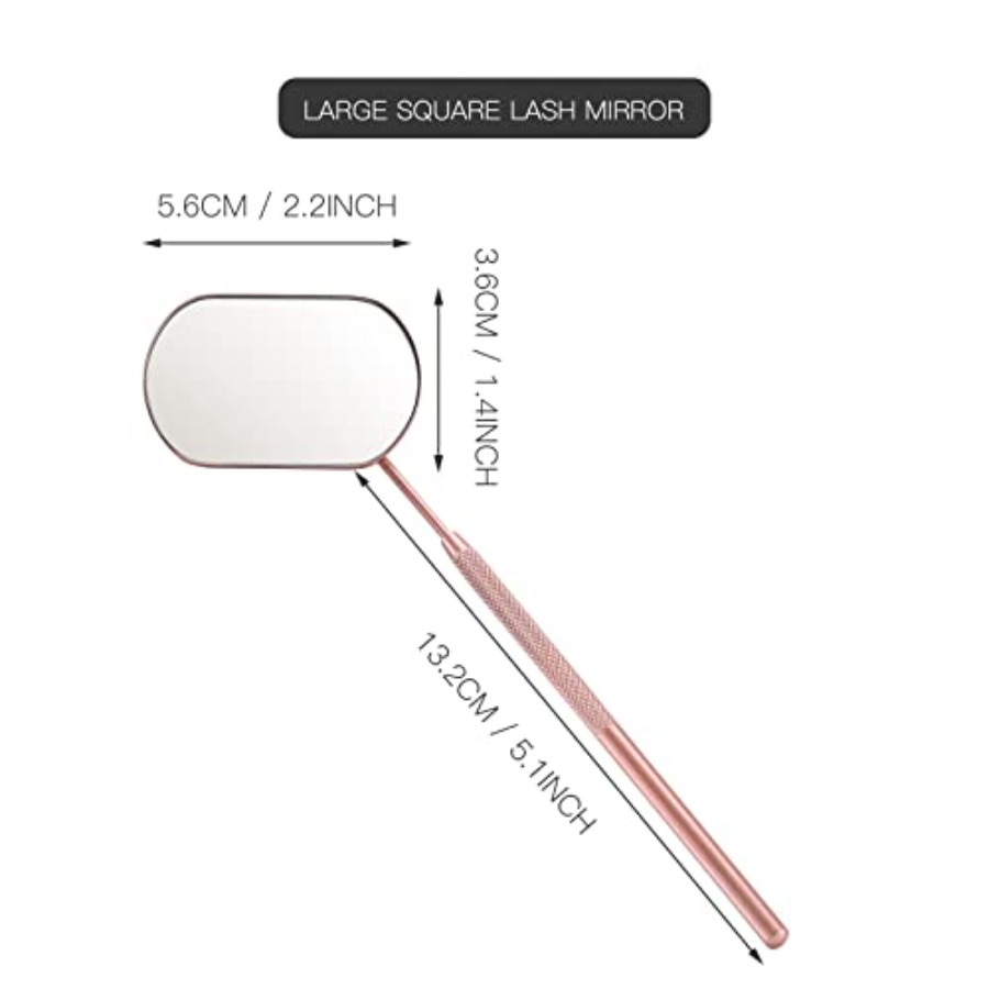 Wimperspiegel, 2,2 inch roestv - Tech Accessories Must Have recensie en prijs