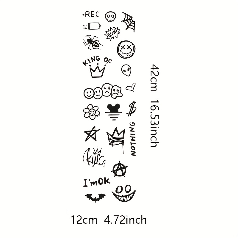 1set Graffiti Animatie Eenvoud - Tech Accessories Bag recensie en prijs