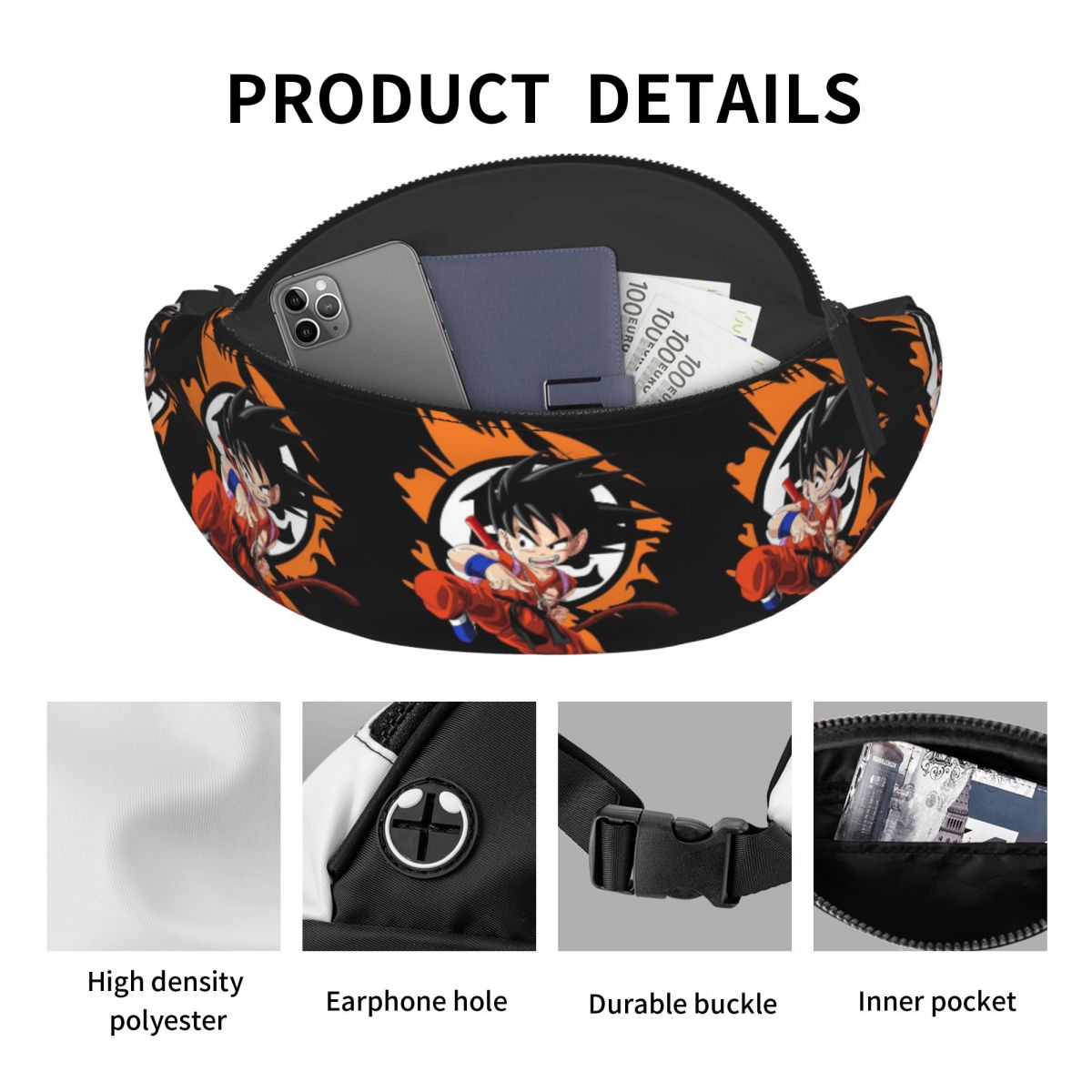 Op maat gemaakte Son Goku Z he - Tech Accessories Bag recensie en prijs