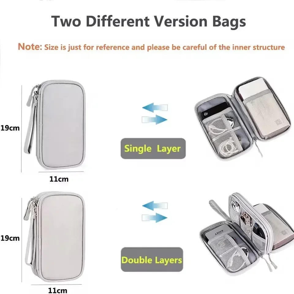 Reiskabeltas Draagbare digital - Tech Accessories Organizer recensie en prijs