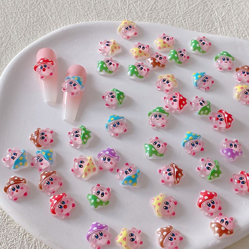 2/10/20pcs Kirby Nail Charms 3 - Nail Tech Accessories recensie en prijs