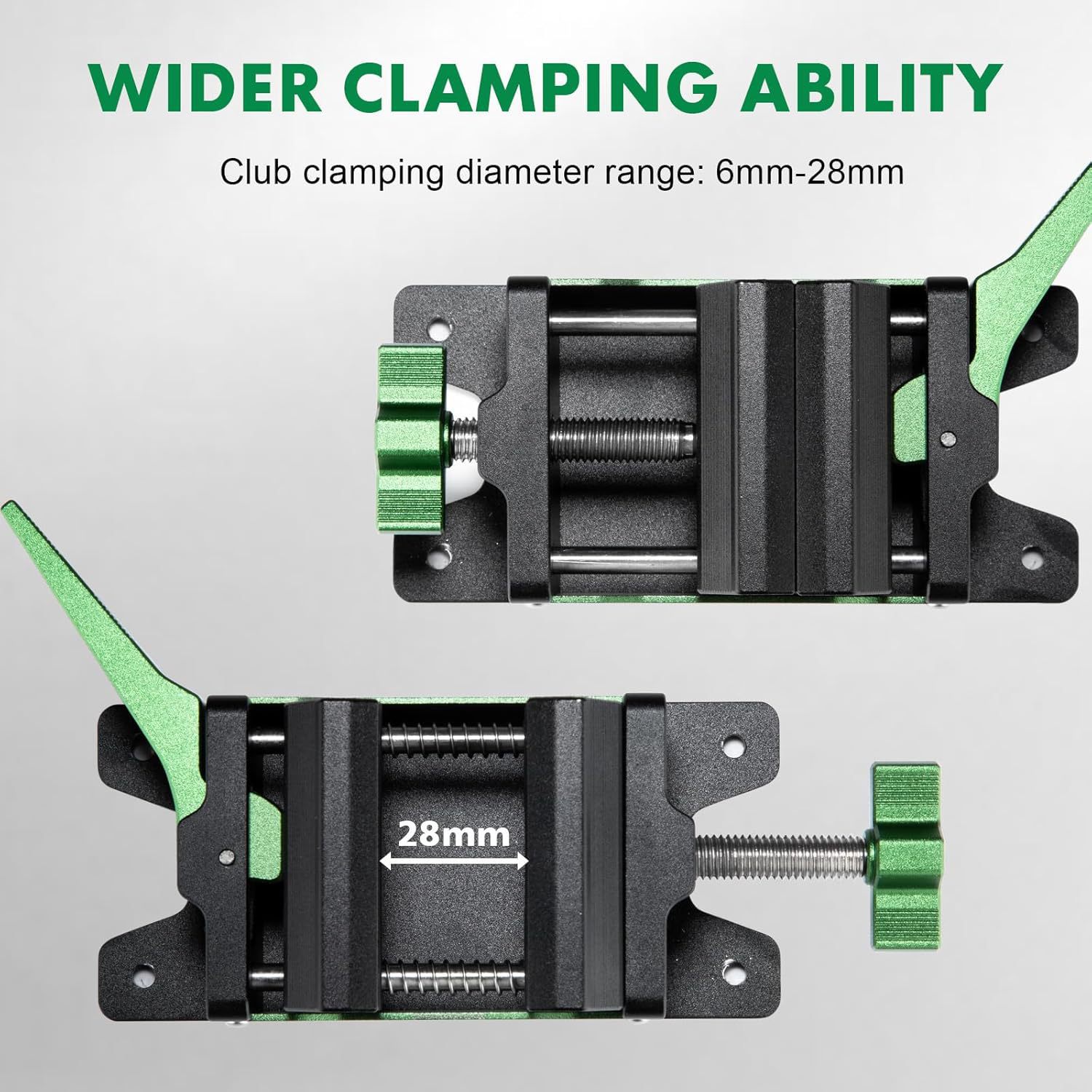 Aluminium golfclubklem – geree - Tech Accessories Holder recensie en prijs