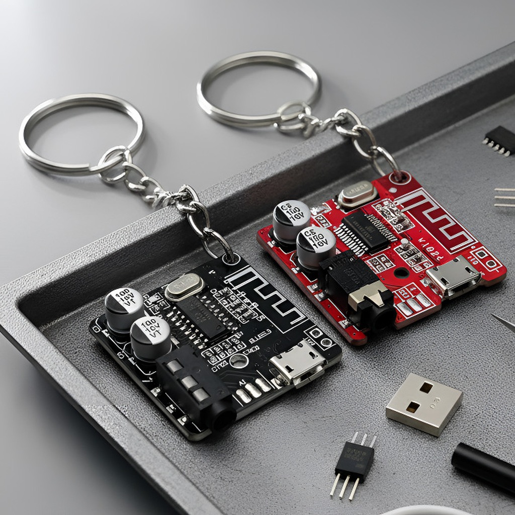 Cyberpunk stijl printplaat sle - Tech Accessories Key recensie en prijs
