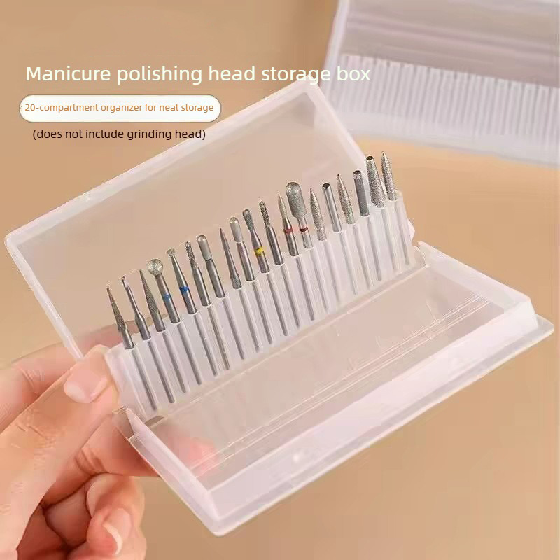 1/2/3PCS 20 Slots Clear Nail B - Nail Tech Accessories recensie en prijs
